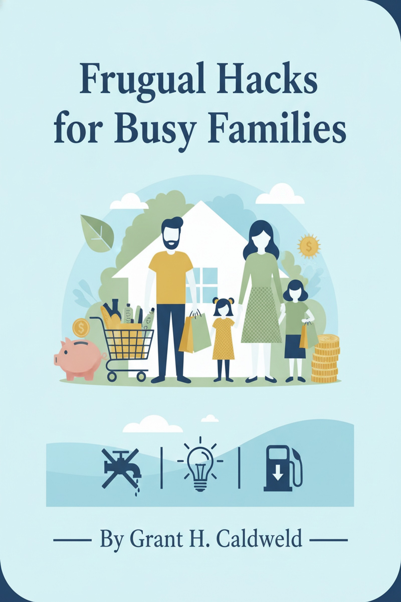 Cover of Frugal Hacks for Busy Families